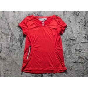REI Athletic Short Sleeve Shirt Women's Size Small Red